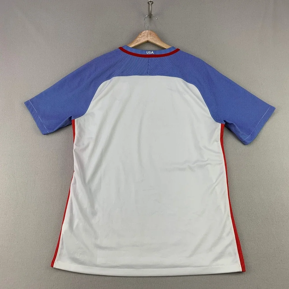USA Soccer Jersey Nike Mens Large 2016 Short Sleeve Home Stadium Performance Top